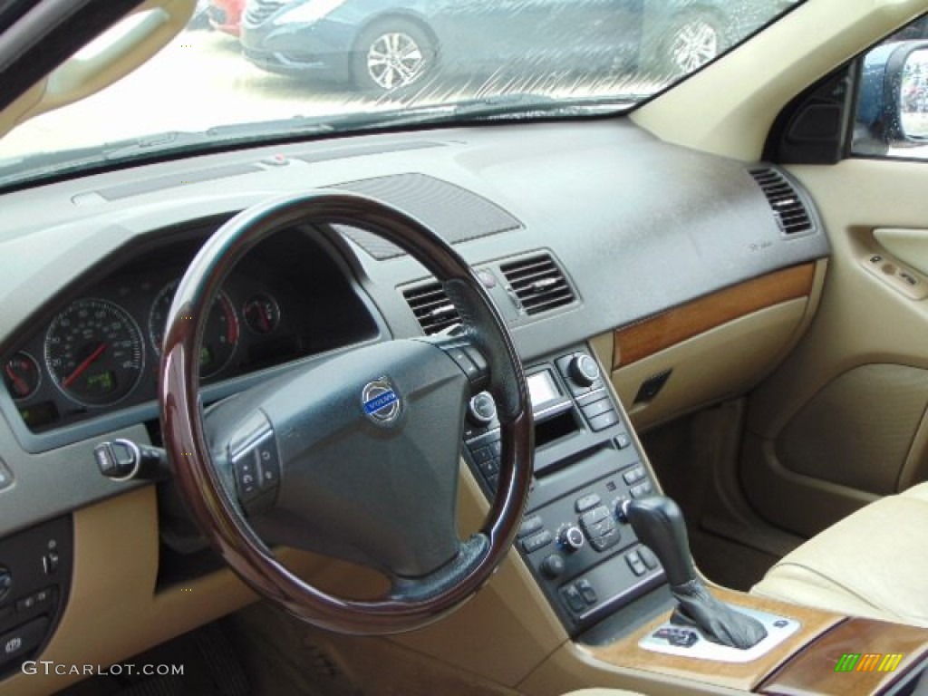 2008 XC90 3.2 AWD - Shadow Blue Metallic / Sandstone photo #10