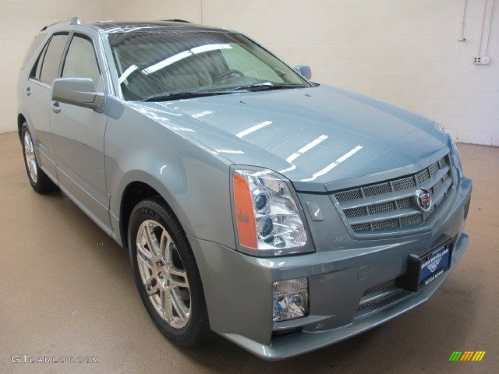 2008 SRX 4 V6 AWD - Sunset Blue / Cashmere/Cocoa photo #1