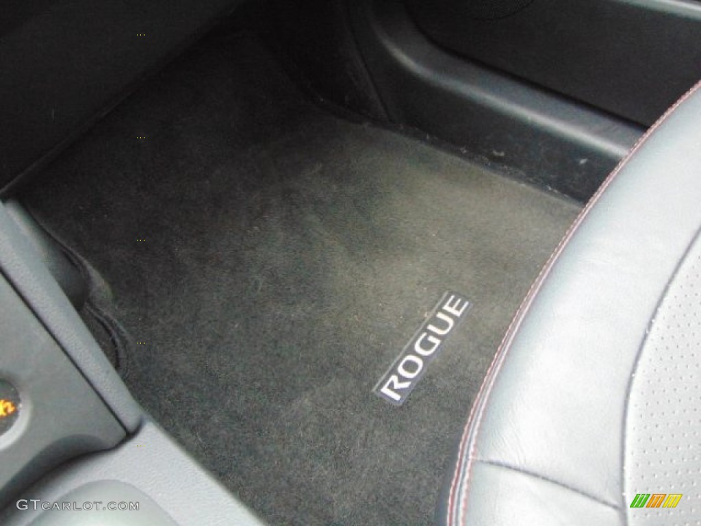 2011 Rogue SL AWD - Cayenne Red / Black photo #15