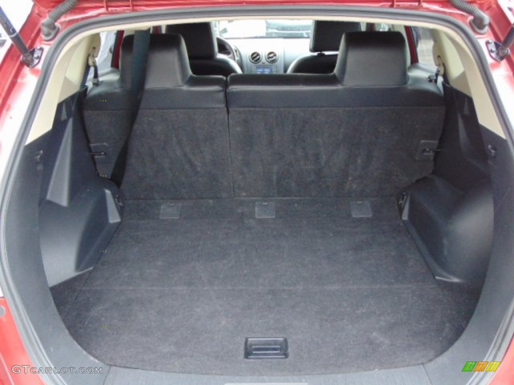 2011 Rogue SL AWD - Cayenne Red / Black photo #17