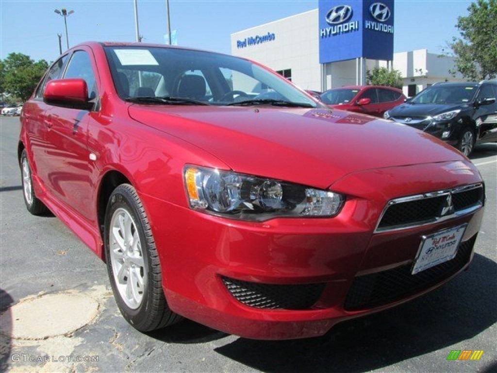 2014 Lancer ES - Rally Red / Black photo #1
