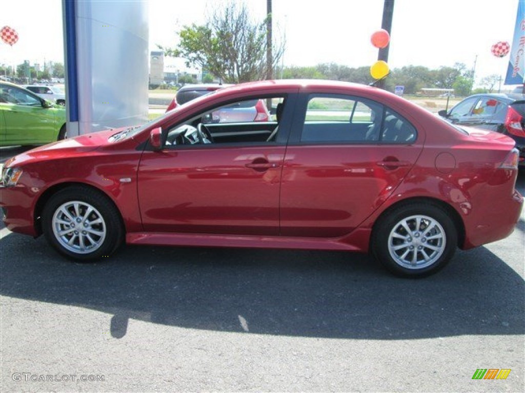 2014 Lancer ES - Rally Red / Black photo #3