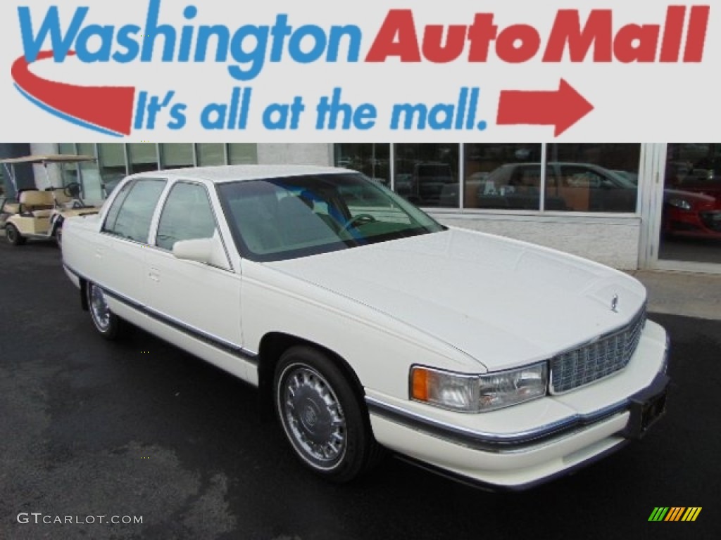 1996 DeVille Sedan - White / Gray photo #1