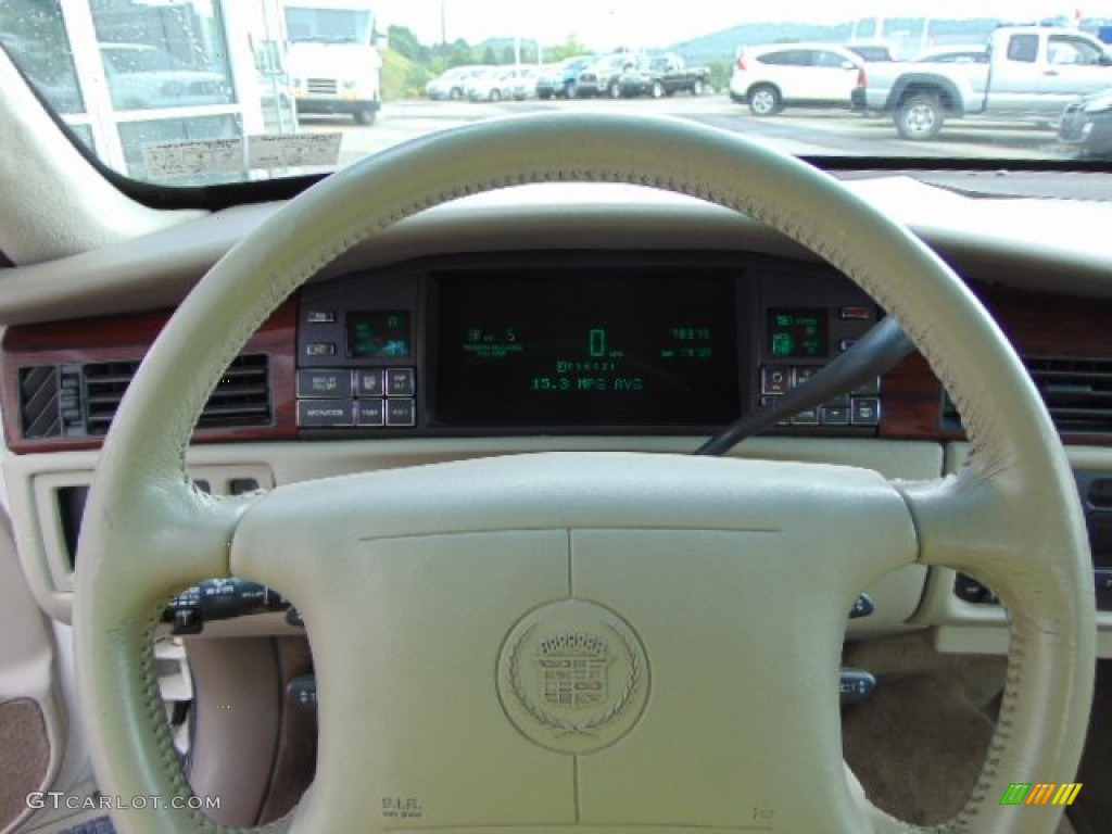 1996 Cadillac DeVille Sedan Gray Steering Wheel Photo #94786686