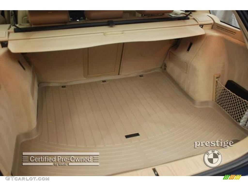 2007 3 Series 328xi Wagon - Monaco Blue Metallic / Beige photo #4