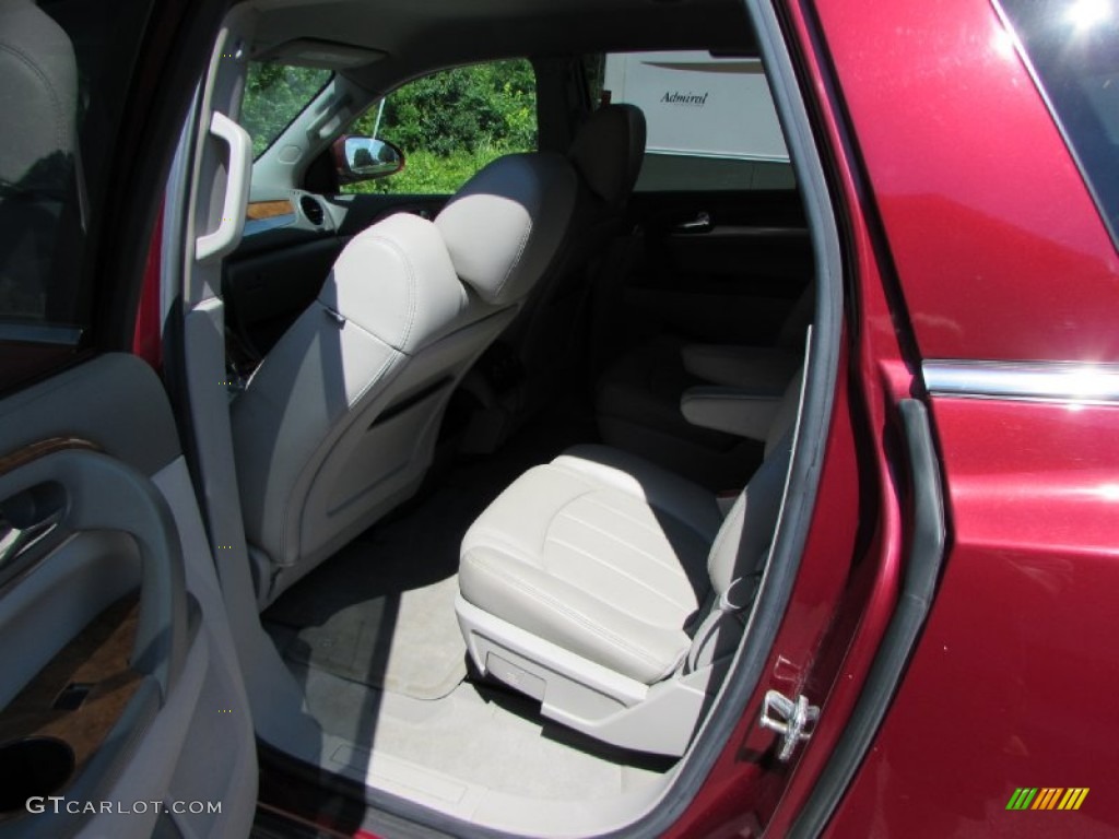 2009 Enclave CXL - Red Jewel Tintcoat / Dark Titanium/Titanium photo #28
