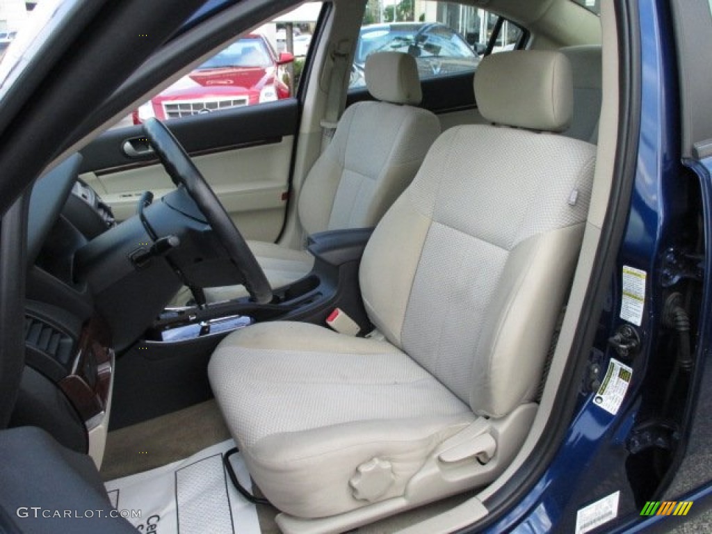 2009 Galant ES - Maizen Blue Pearl / Beige photo #10