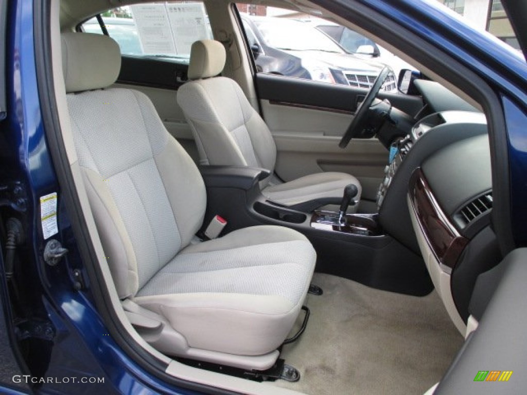 2009 Galant ES - Maizen Blue Pearl / Beige photo #17