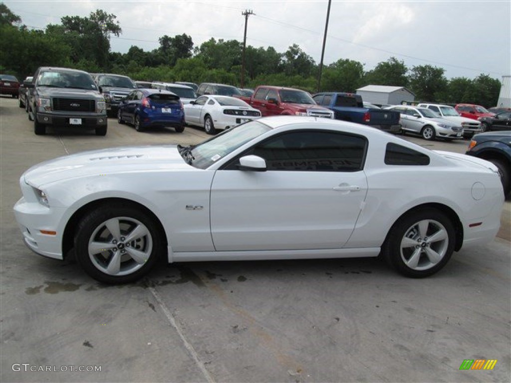 2014 Mustang GT Coupe - Oxford White / Charcoal Black photo #4