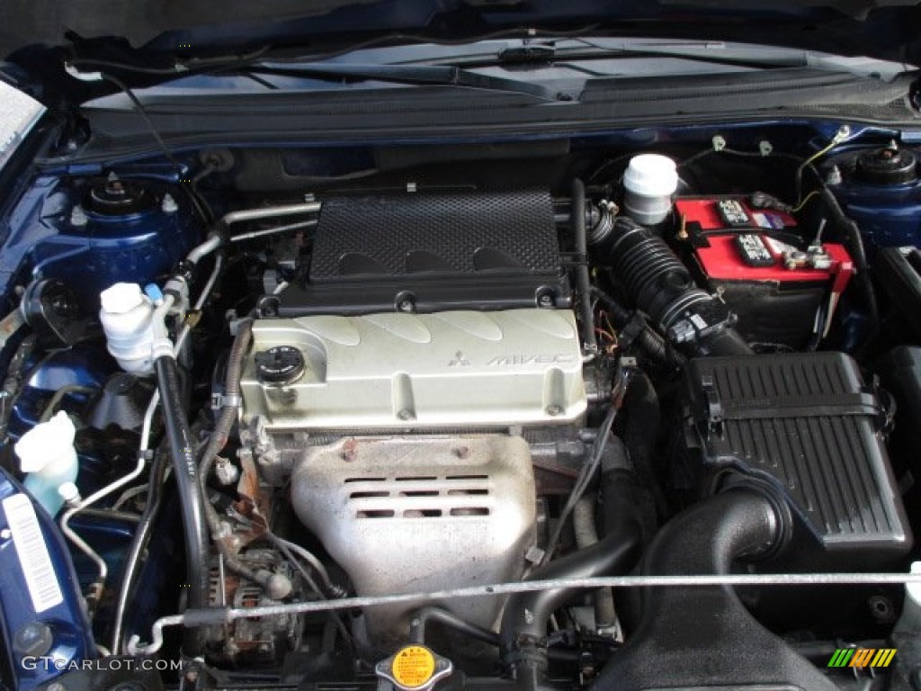 2009 Galant ES - Maizen Blue Pearl / Beige photo #37