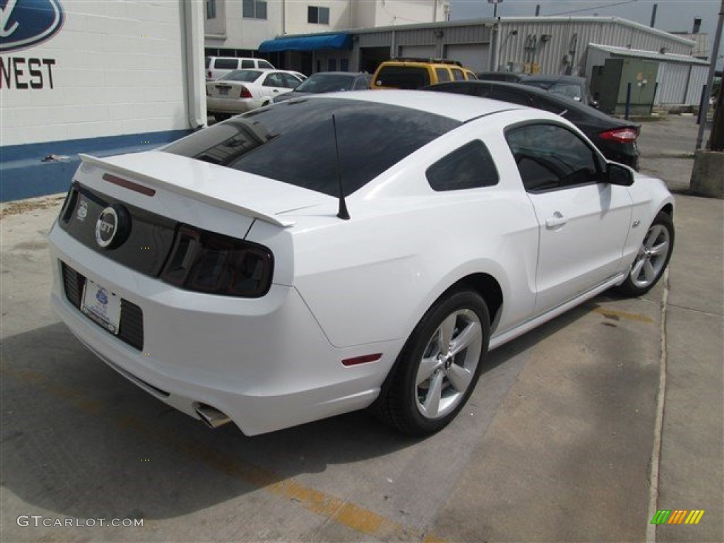 2014 Mustang GT Coupe - Oxford White / Charcoal Black photo #7