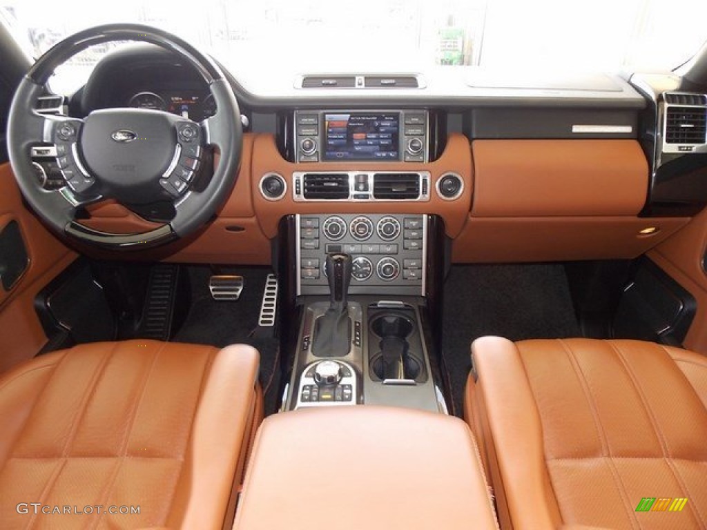 2012 Land Rover Range Rover Autobiography Semi Aniline Tan Dashboard Photo #94791750