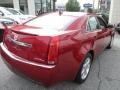 2009 Crystal Red Cadillac CTS 4 AWD Sedan  photo #6