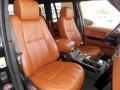 2012 Land Rover Range Rover Semi Aniline Tan Interior Front Seat Photo