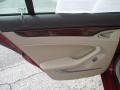 2009 Crystal Red Cadillac CTS 4 AWD Sedan  photo #22