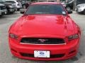 2014 Race Red Ford Mustang V6 Coupe  photo #2