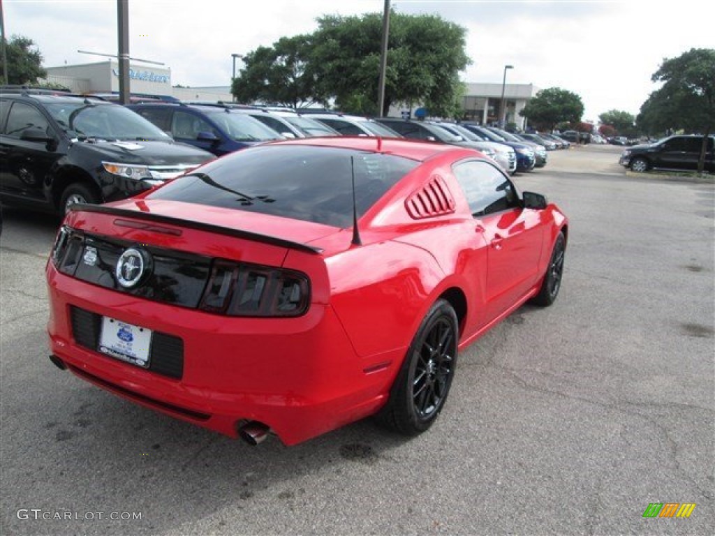2014 Mustang V6 Coupe - Race Red / Charcoal Black photo #5