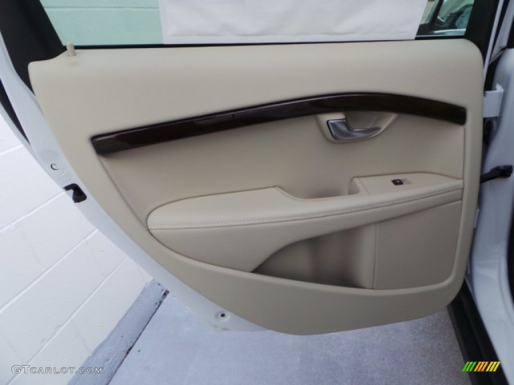 2015 Volvo XC70 T6 AWD Soft Beige Door Panel Photo #94795440