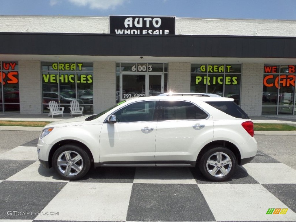 2014 Equinox LTZ - Summit White / Jet Black photo #1