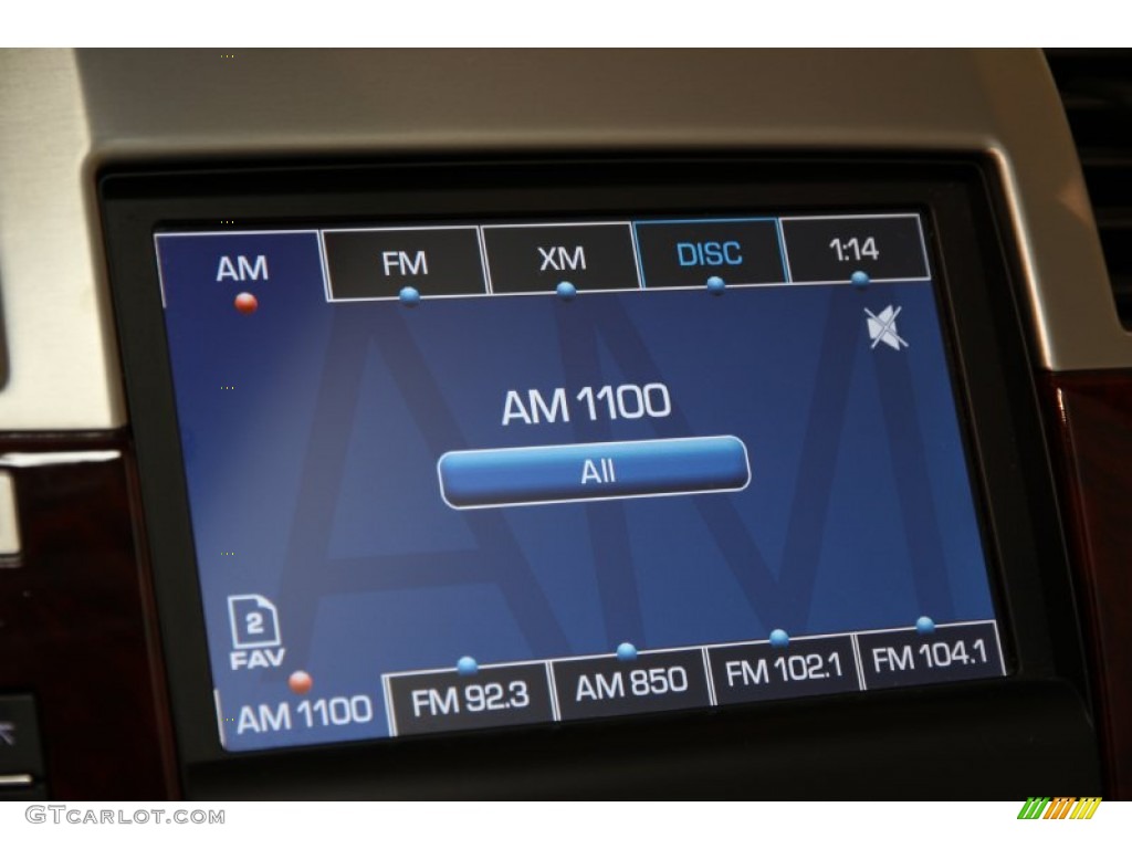 2008 Cadillac Escalade AWD Audio System Photos