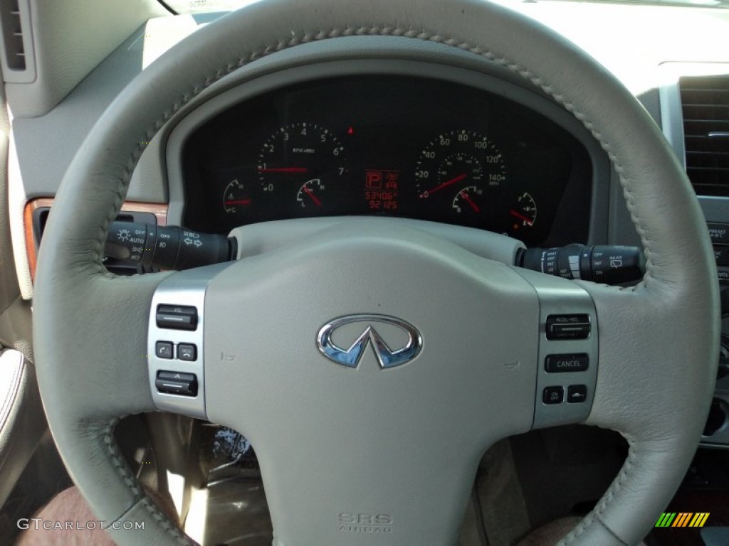 2010 QX 56 4WD - Silver Graphite / Stone photo #6