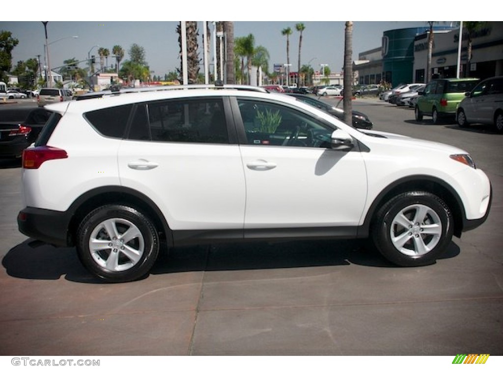 Super White 2013 Toyota RAV4 XLE Exterior Photo #94797495