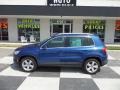 Sapphire Blue Metallic 2010 Volkswagen Tiguan Wolfsburg Edition