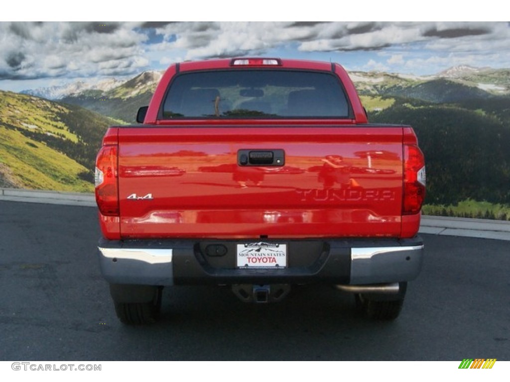 2014 Tundra Limited Crewmax 4x4 - Radiant Red / Graphite photo #4