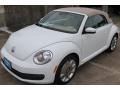2014 Pure White Volkswagen Beetle 1.8T Convertible  photo #3
