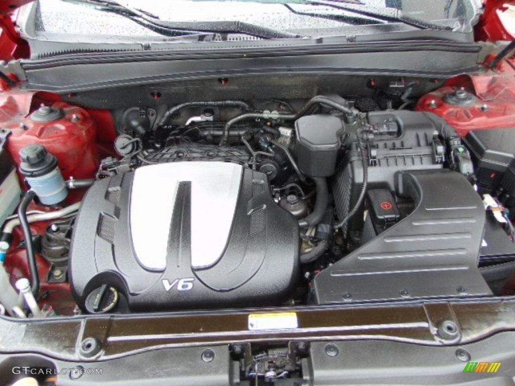 2012 Hyundai Santa Fe SE V6 AWD Engine Photos