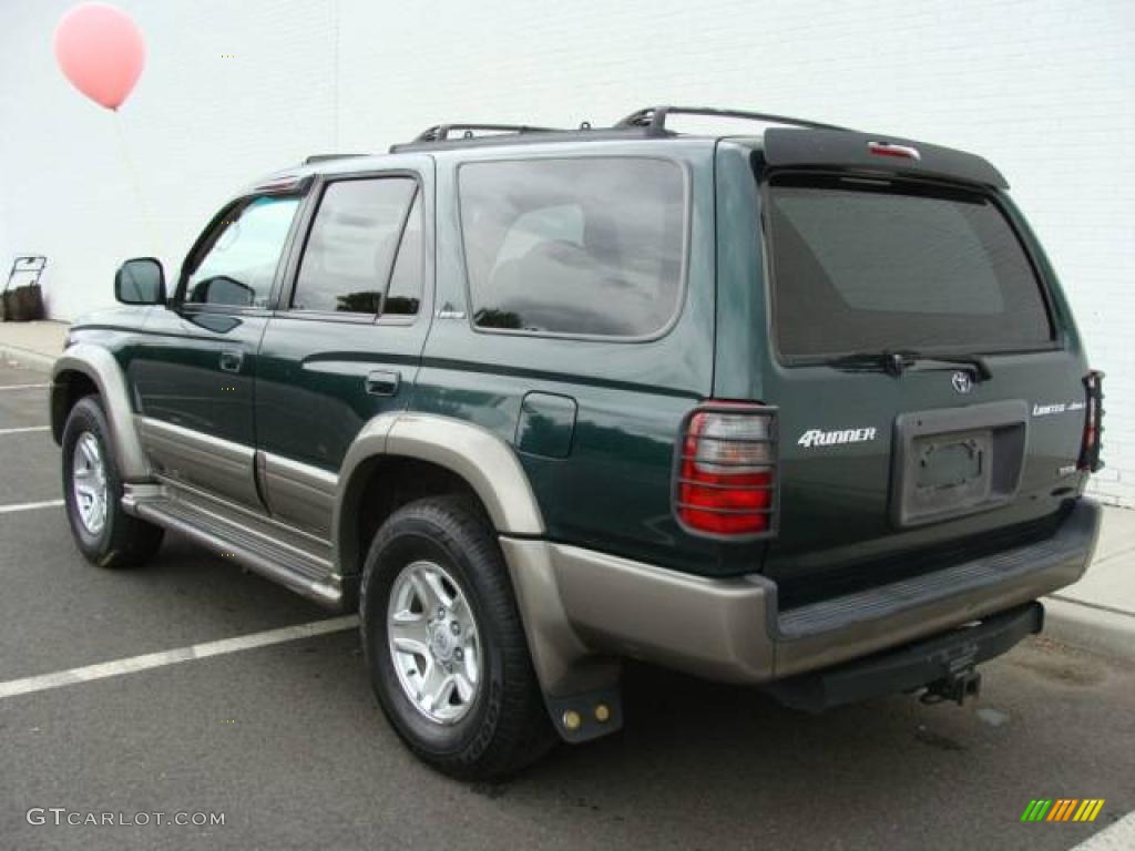 2000 4Runner Limited 4x4 - Imperial Jade Mica / Oak photo #4