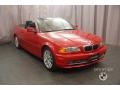 2002 Electric Red BMW 3 Series 330i Convertible  photo #7
