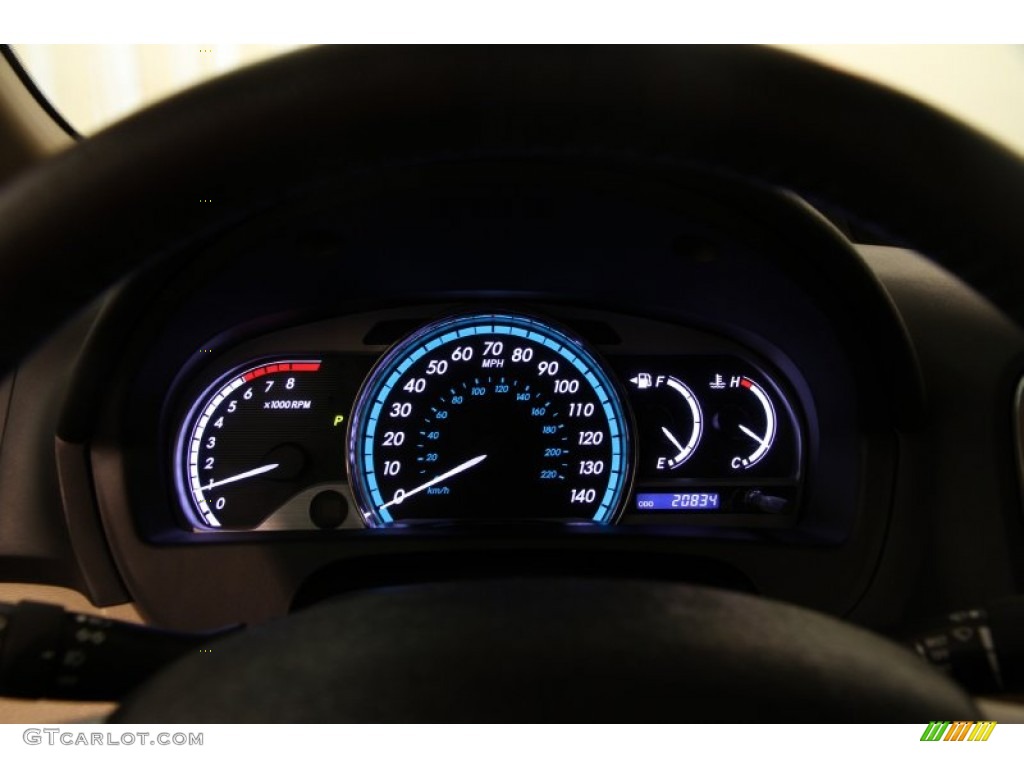 2012 Toyota Venza XLE AWD Gauges Photos