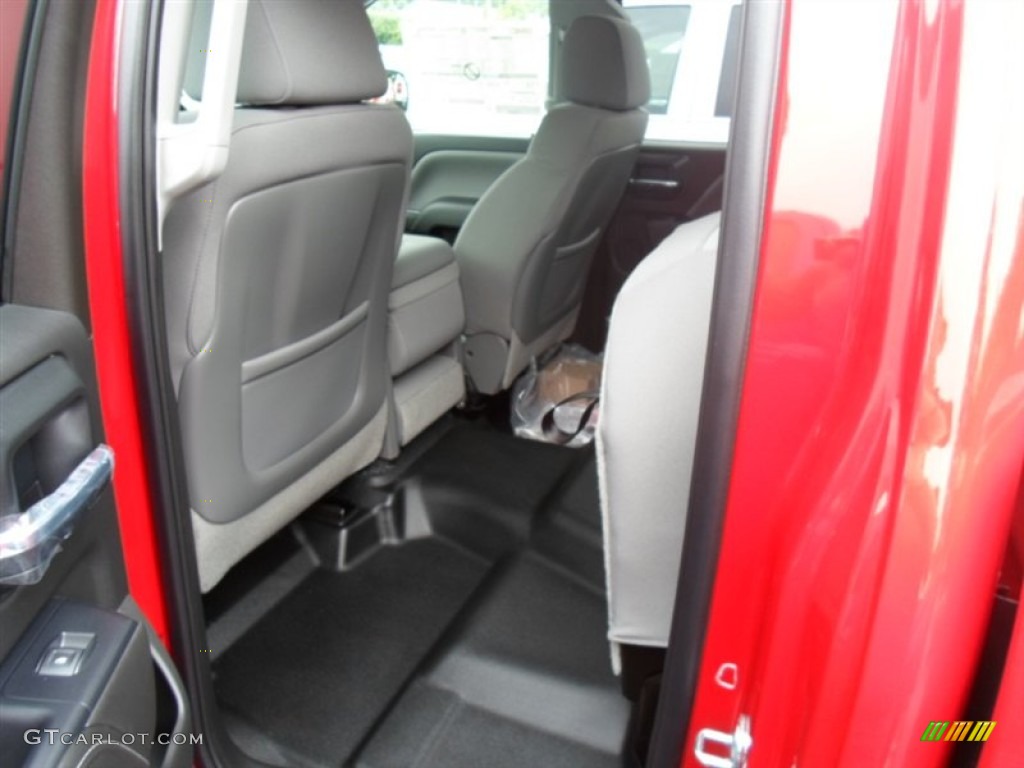 2014 Sierra 1500 Double Cab 4x4 - Fire Red / Jet Black/Dark Ash photo #5