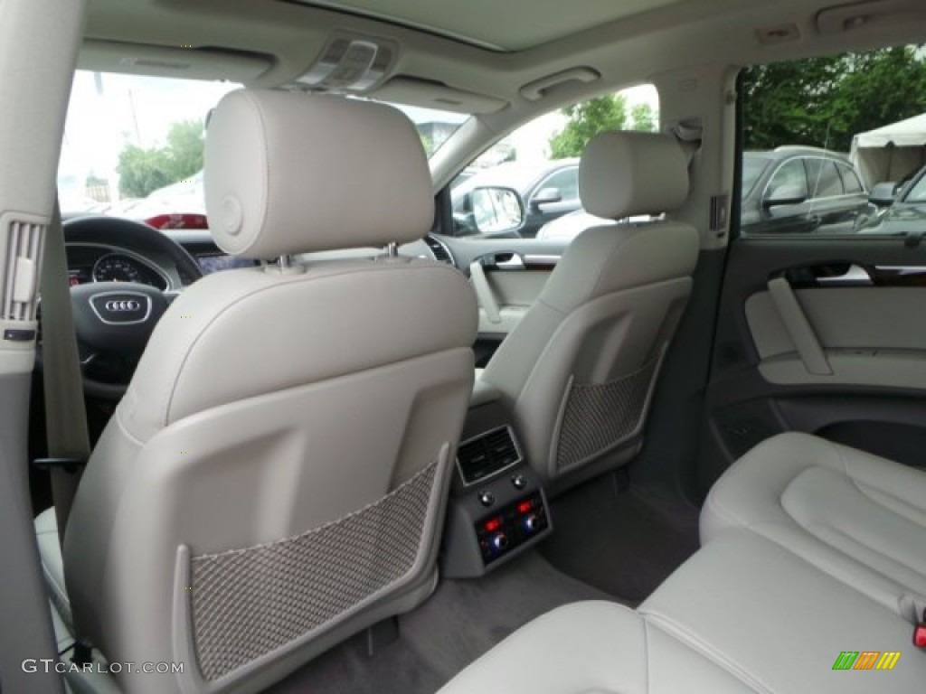 Limestone Gray Interior 2014 Audi Q7 3.0 TFSI quattro Photo #94805295