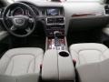 2014 Audi Q7 Limestone Gray Interior Dashboard Photo