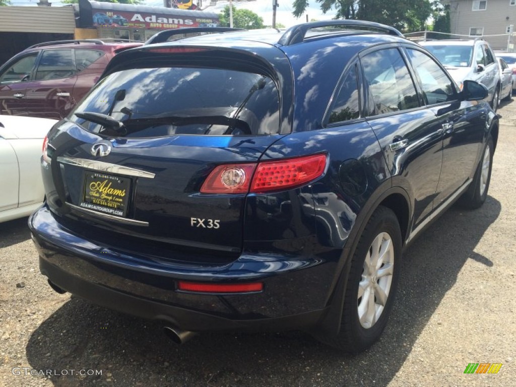 2006 FX 35 AWD - Sapphire Blue Pearl / Graphite photo #4