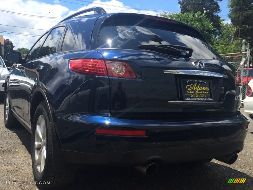 2006 FX 35 AWD - Sapphire Blue Pearl / Graphite photo #5