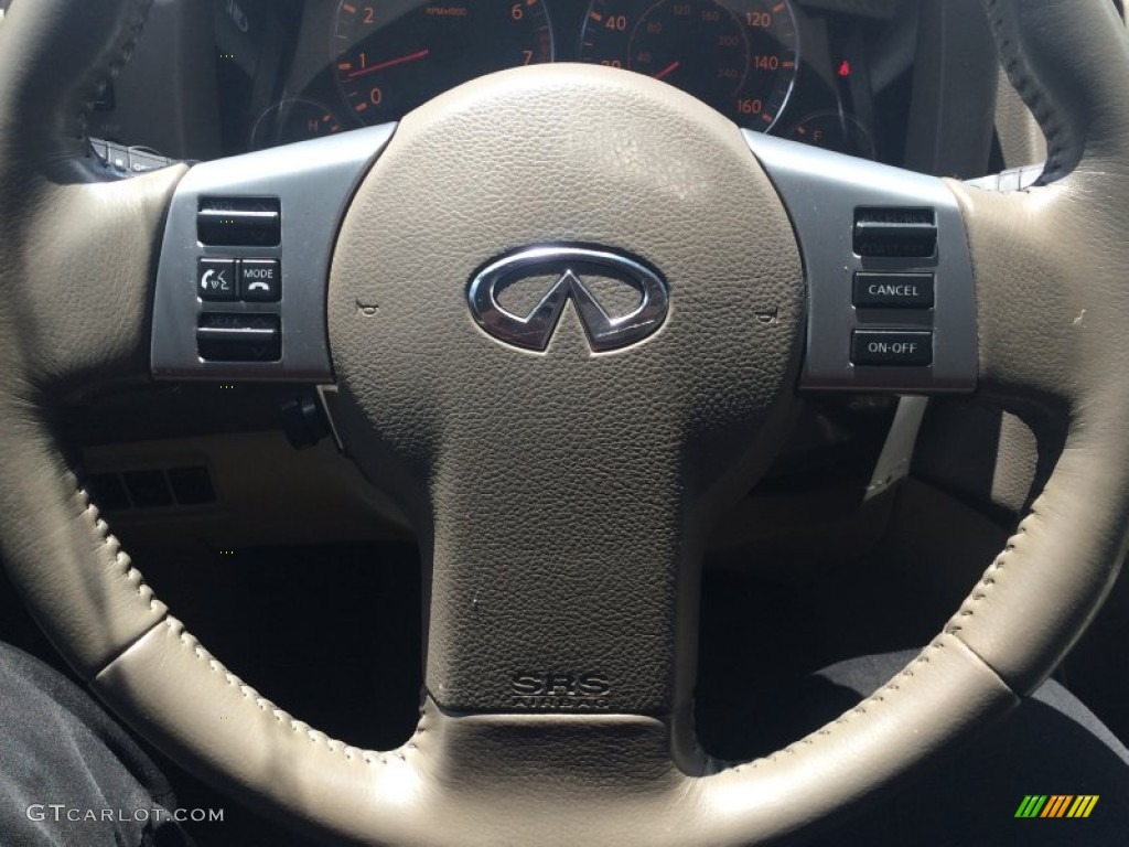 2006 FX 35 AWD - Sapphire Blue Pearl / Graphite photo #8