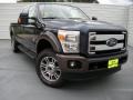 2015 Blue Jeans Ford F250 Super Duty King Ranch Crew Cab 4x4  photo #2