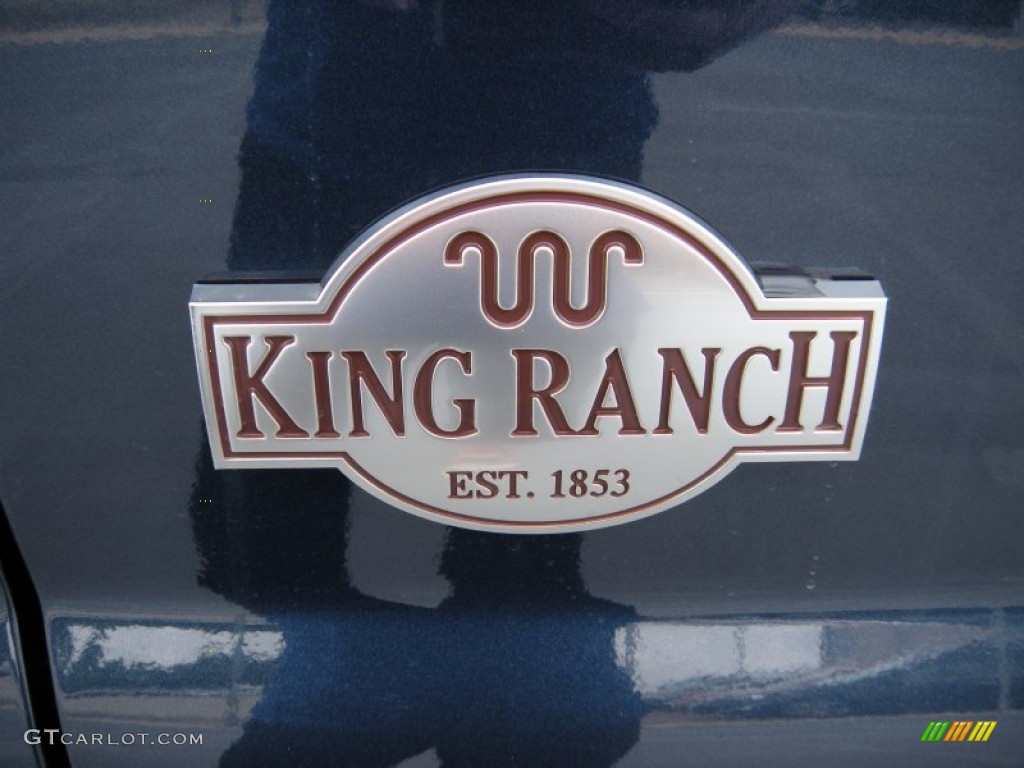 2015 F250 Super Duty King Ranch Crew Cab 4x4 - Blue Jeans / King Ranch Mesa Antique Affect/Adobe photo #15