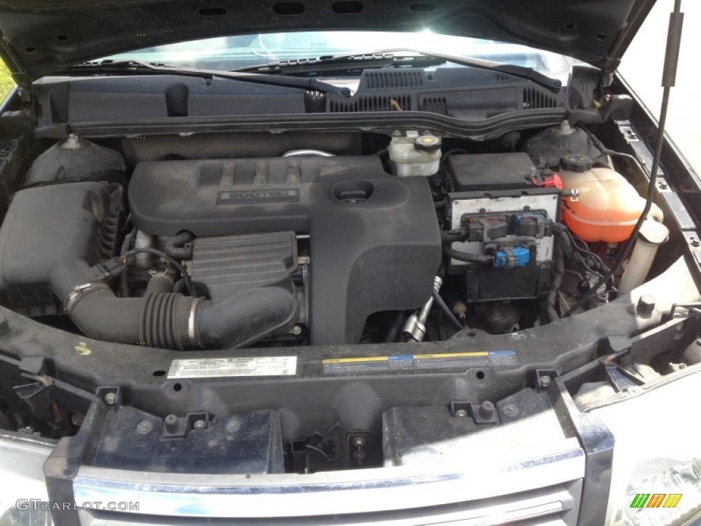 2005 ION 1 Sedan - Black Onyx / Gray photo #16