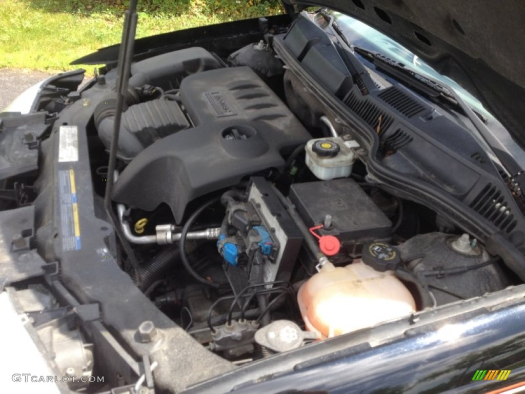 2005 ION 1 Sedan - Black Onyx / Gray photo #17