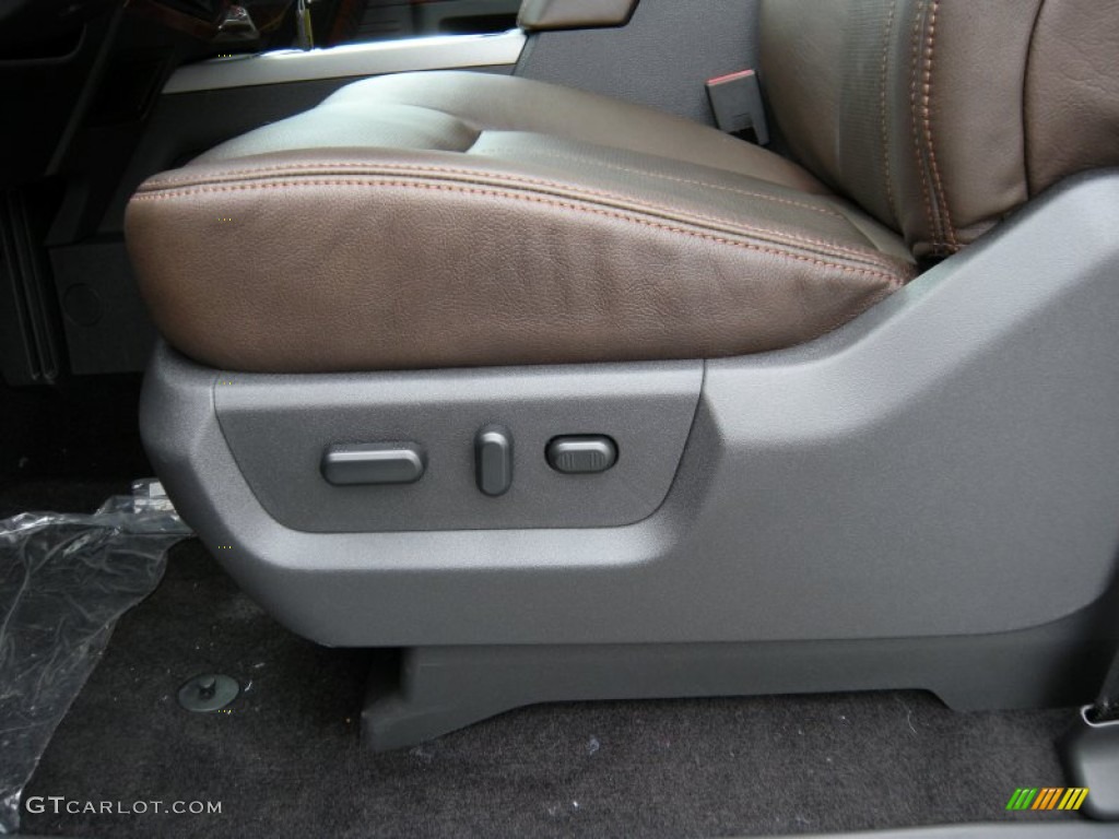King Ranch Mesa Antique Affect/Black Interior 2015 Ford F250 Super Duty King Ranch Crew Cab 4x4 Photo #94813772
