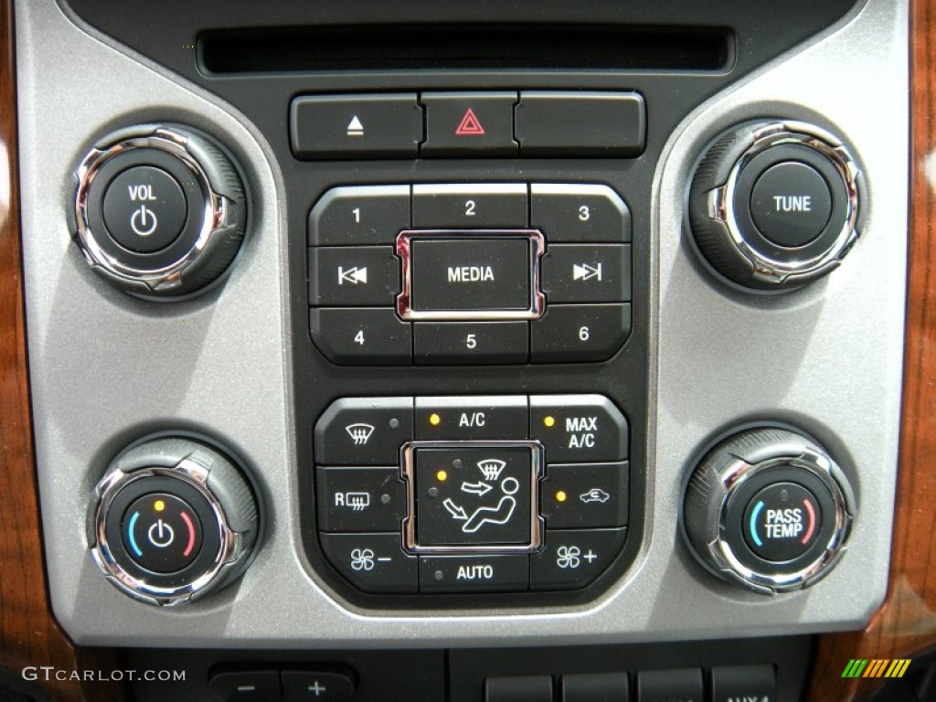 2015 Ford F250 Super Duty King Ranch Crew Cab 4x4 Controls Photo #94813913