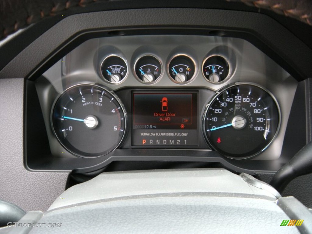2015 Ford F250 Super Duty King Ranch Crew Cab 4x4 Gauges Photo #94814027
