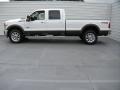 2015 Oxford White Ford F350 Super Duty Lariat Crew Cab 4x4  photo #6