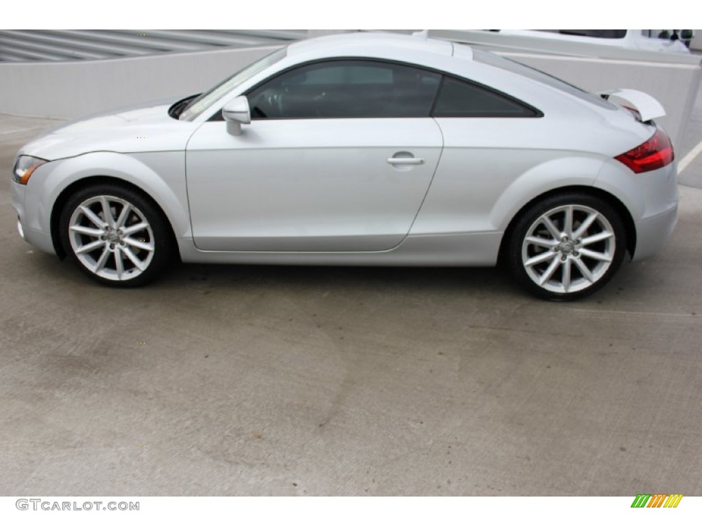 2011 TT 2.0T quattro Coupe - Ice Silver Metallic / Black photo #4