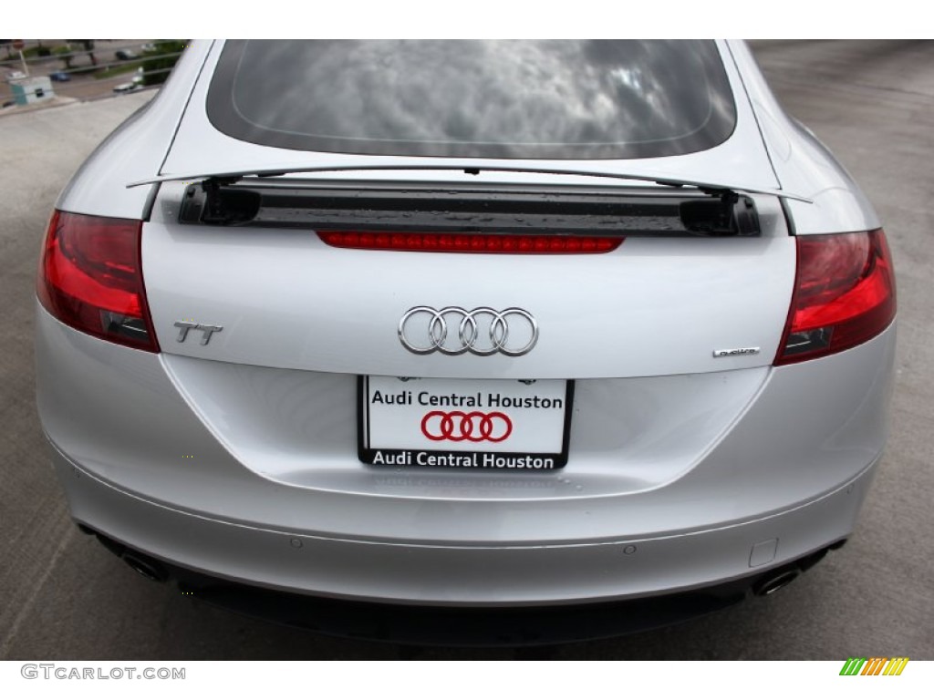 2011 TT 2.0T quattro Coupe - Ice Silver Metallic / Black photo #7