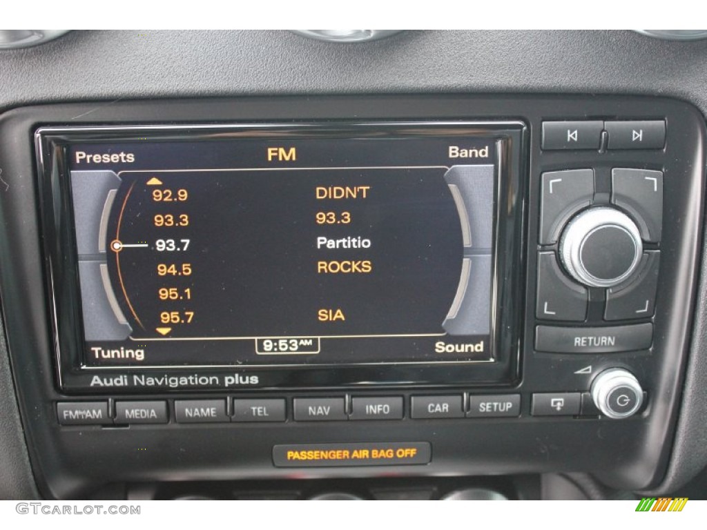 2011 TT 2.0T quattro Coupe - Ice Silver Metallic / Black photo #19